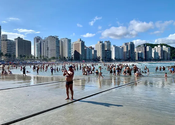 Apartamento Na Praia Das Asturias Guarujá